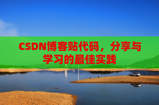 CSDN博客贴代码，分享与学习的最佳实践